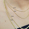 10k Rope Chain | Hollow Yellow Gold 3mm