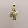 Gold Boy Money Bag Charm | 10k Solid Gold