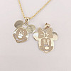 Mickey & Minnie Charms – 10K Gold (3 Sizes)