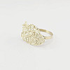 10K Yellow Gold Strawberry Shortcake Ring