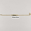 Engravable Baby ID Bracelet – 10K Yellow Gold 1.5