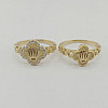 Crown Clover 10K Yellow Gold Ring